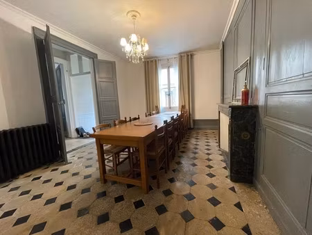 maison de maitre à vendre 9 pièces chateau renault (37)