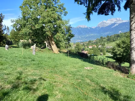 vente terrain 1020 m² à saint-jorioz (74410)  575 000 €