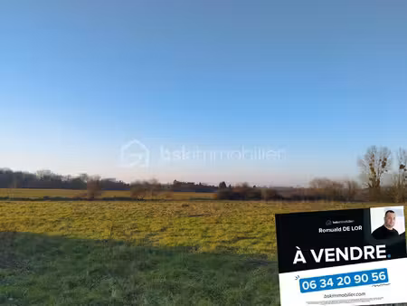 vente terrain 7310 m² à saint-benoît-des-ombres (27450)  100 000 €