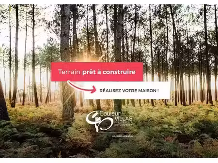vente terrain 851 m² à saint-michel-escalus (40550)  136 000 €