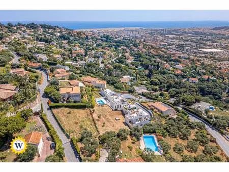 nice ouest / corniche fleurie - terrain avec permis purge  viabilise