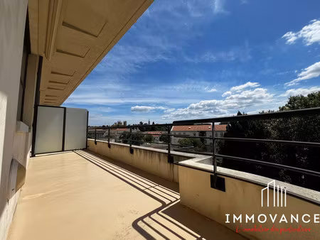 t4 avec terrasse garage et parking / montpellier boutonnet arcea