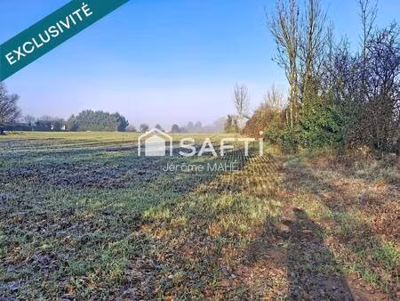 terrain constructible viabilisé à vendre