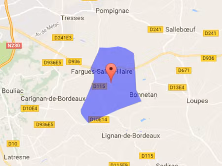location maison 4 pièces à fargues-saint-hilaire (33370)  1 289 €