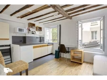 location appartement - 1 pièces - 17 m² - paris - (75)