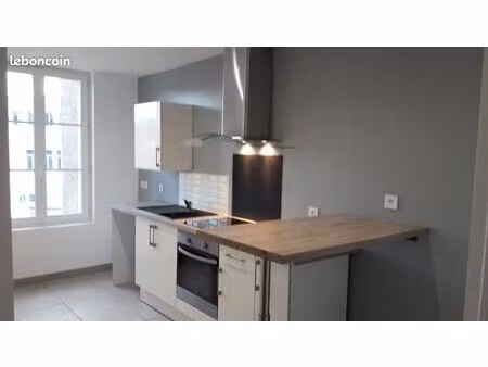 agréable t3 lumineux centre ville refait à neuf (gare 10min)