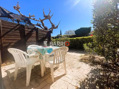 argeles sur mer - appt 28m² avec terrasse  piscine  parking