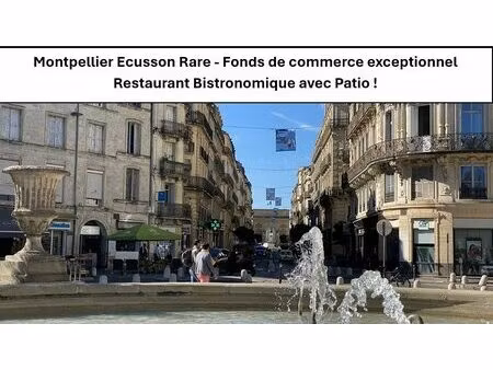 restaurant avec patio au coeur de l'écusson !