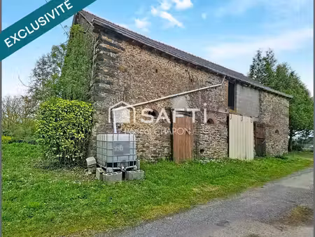 a renover : dépendance en pierre en campagne de bais (35680)