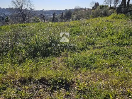 terrain à bâtir à valbonne 1123m²