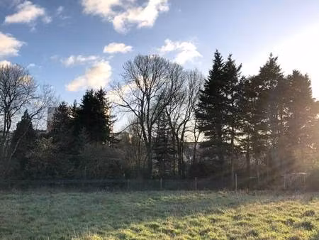 terrain constructible à vendre