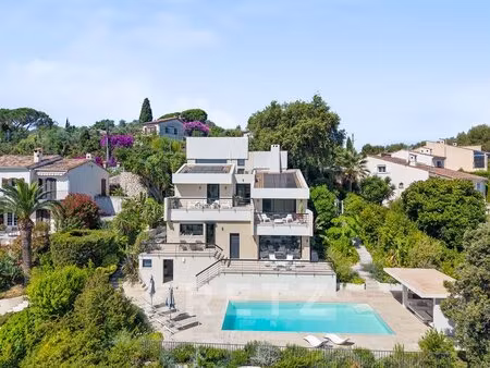 antibes maison d'architecte avec piscine  jardin exotique et a