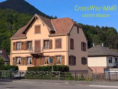 pour investisseur : immeuble 2 appartements en location + 6 garages