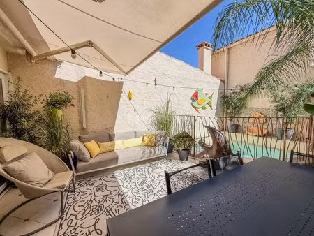 draguignan – superbe maison de ville de 131m² - 4 ch - avec piscine et terrasses