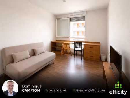 appartement 1 pièce - 19 m²