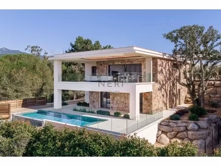 villa avec vue sur mer porticcio - 4 chambres - 202m²