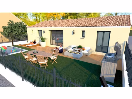 vente maison neuve 4 pièces 85 m² à murviel-lès-béziers (34490)  222 000 €