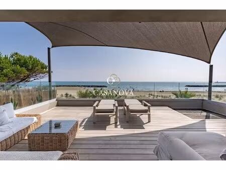 le grau d'agde - villa front de mer -