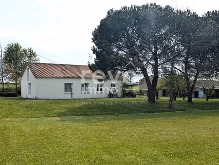 maison familiale de 90m² habitable avec hangar de 440m²