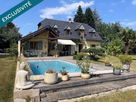 65250 proche de lannemezan  maison de caractere dans un parc de 3883 m2