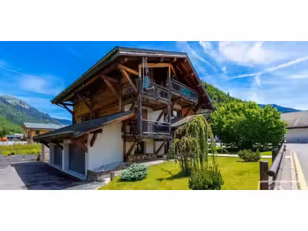 chalet avec vue panoramique et terrasse montriond (74)