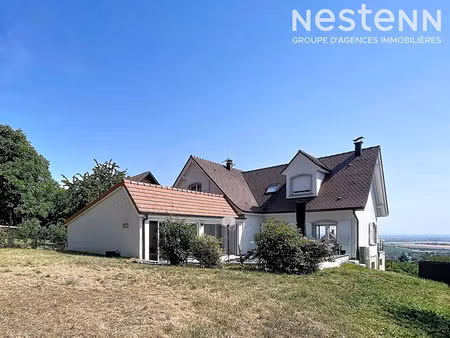 maison d'exception à vendre à bischoffsheim - 7 pièces  piscine  vue panoramique