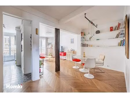 appartement t3 de 60m2 à paris 75017  rue des apennins
