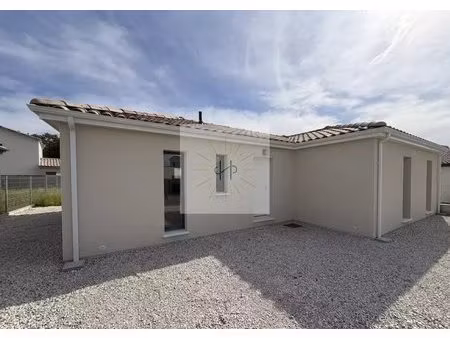 maison neuve de plain pied 3 chambres