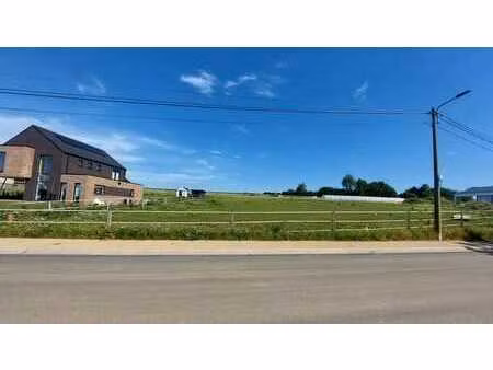 terrain de 10 ares à vendre à bossière (gembloux)