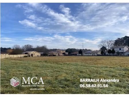 vente terrain 630 m² à léognan (33850)  208 000 €