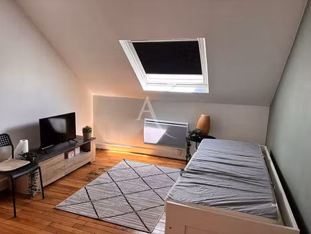 appartement drancy en meublé 1 pièce(s) 19.18 m2  23.69m2 au sol