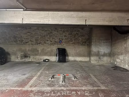 vente parking à paris 10ème (75010)  16 000 €