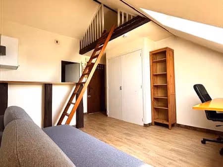 location meublée appartement 1 pièce 20 m² à nantes (44000)  560 €