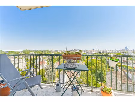 5 pièces 3 chambres avec vue imprenable sur paris
