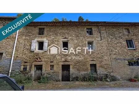 maison de campagne en pierre à rénover