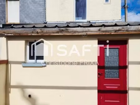 maison t3 57m² habitables  2 chambres  extérieur au calme