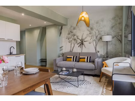 location appartement 2 pieces meublé - paris 6é
