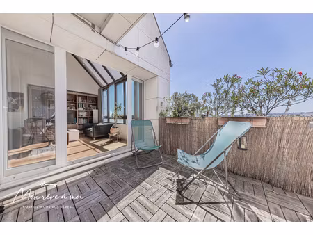 duplex de 107m2 avec terrasse  parkings et cave