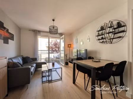 a vendre - appartement t2 de 41.39m² - 1 chambre - avec garage - saint marcel en dombes 01