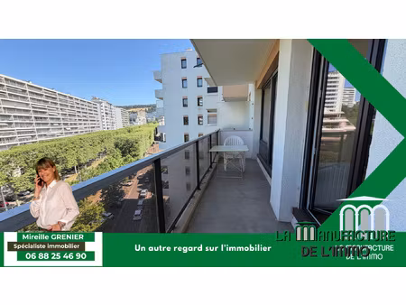 appartement f3 - 74 77m2 - cave - garage - balcons - saint-e