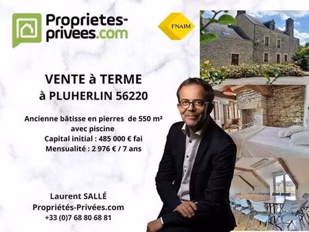 demeure de luxe de 18 pièces en vente pluherlin  france