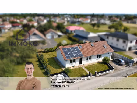 maison familiale 112 m² avec panneaux solaires  toiture récente et vie de plain-pied – mag