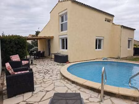 maison 141m2 - 4 chambres - piscine - terrain 504m2 : immobilier trèbes