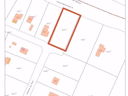 terrain à bâtir à vendre à chemin du parc 115 hogne (vwd17987)
