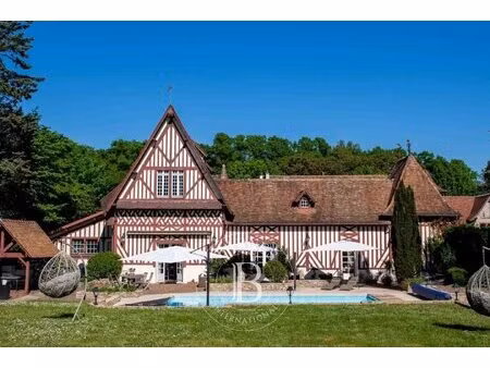 evry-courcouronnes (91) – demeure anglo-normande du xixe siècle - piscine chauffée et...