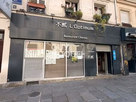 fonds de commerce restaurant paris