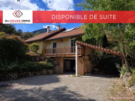 la roche des arnauds (05400) - maison individuelle de 6 pièces dont 5 chambres  séjour  cu
