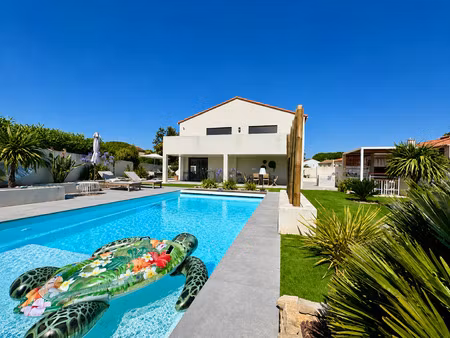 saint cyprien plage - villa de 160m2 + garage de 50m2