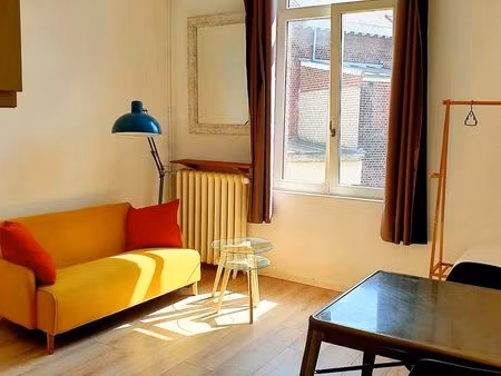 studio meublé & loué – investisseur (7 5% brut)