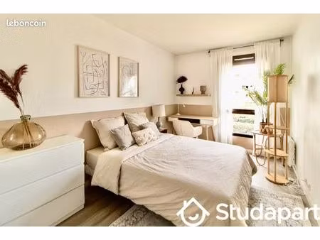 chambre 1 pièce 13 m²